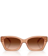 COACH Women's HC8451U 54mm Rectangle Sunglasses