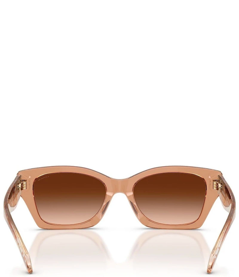 COACH Women's HC8451U 54mm Rectangle Sunglasses