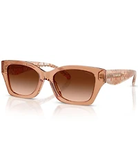 COACH Women's HC8451U 54mm Rectangle Sunglasses