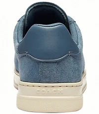 COACH Women's High Line Signature Suede Lace Up Sneakers