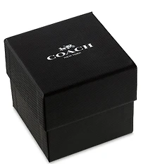 COACH Women's Iris Quartz Analog Leather Strap Watch