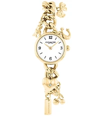 COACH Women's Iris Quartz Analog Stainless Steel Bracelet Watch