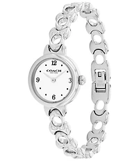 COACH Women's Iris Quartz Analog Stainless Steel Bracelet Watch