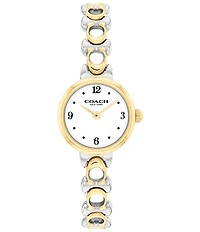 COACH Women's Iris Quartz Analog Stainless Steel Bracelet Watch