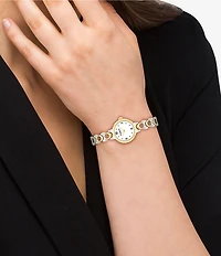 COACH Women's Iris Quartz Analog Stainless Steel Bracelet Watch