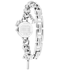 COACH Women's Iris Quartz Analog Stainless Steel Bracelet Watch