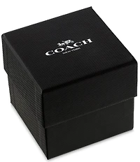 COACH Women's Iris Quartz Analog Stainless Steel Bracelet Watch