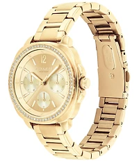 COACH Women's Kitt Multifunction Stainless Steel 34mm Bracelet Watch