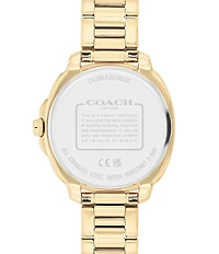 COACH Women's Kitt Multifunction Stainless Steel 34mm Bracelet Watch