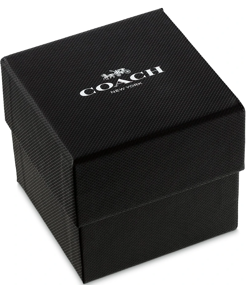COACH Women's Kitt Multifunction Stainless Steel 34mm Bracelet Watch