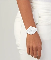 COACH Women's Kitt Quartz Analog Ceramic Bracelet Watch