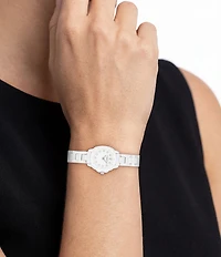 COACH Women's Kitt Quartz Analog Ceramic Bracelet Watch