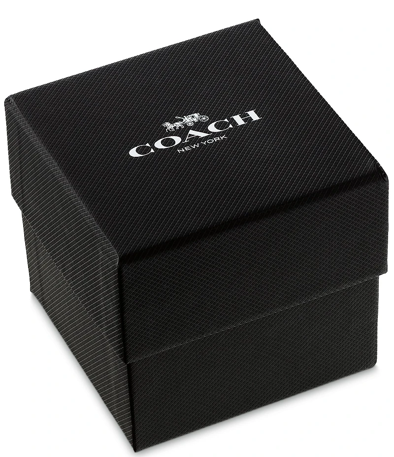 COACH Women's Kitt Quartz Analog Ceramic Bracelet Watch