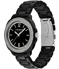 COACH Women's Kitt Quartz Analog Ceramic Bracelet Watch