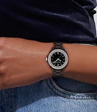 COACH Women's Kitt Quartz Analog Ceramic Bracelet Watch