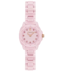 COACH Women's Kitt Quartz Analog Ceramic Bracelet Watch