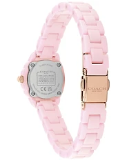COACH Women's Kitt Quartz Analog Ceramic Bracelet Watch