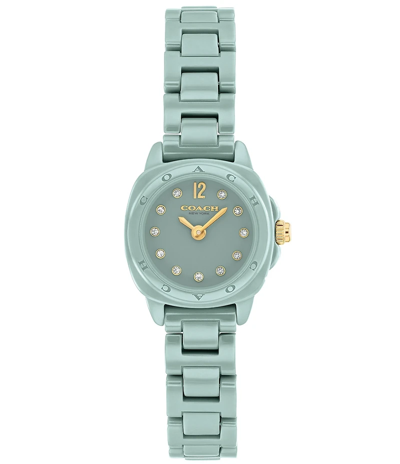 COACH Women's Kitt Quartz Analog Ceramic Bracelet Watch