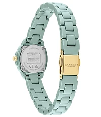 COACH Women's Kitt Quartz Analog Ceramic Bracelet Watch