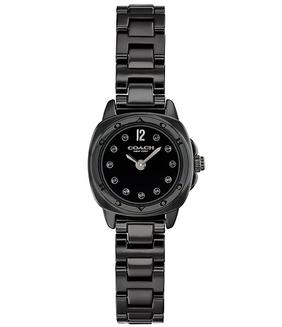 COACH Women's Kitt Quartz Analog Ceramic Bracelet Watch