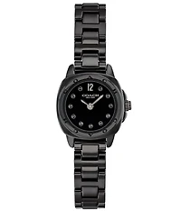 COACH Women's Kitt Quartz Analog Ceramic Bracelet Watch