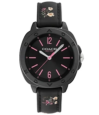 COACH Women's Kitt Quartz Analog Silicone Strap Watch