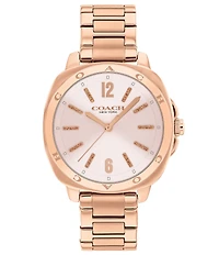 COACH Women's Kitt Quartz Analog Stainless Steel Bracelet Watch