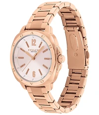 COACH Women's Kitt Quartz Analog Stainless Steel Bracelet Watch