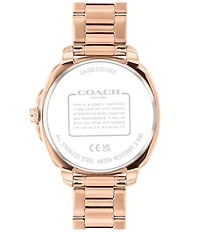 COACH Women's Kitt Quartz Analog Stainless Steel Bracelet Watch