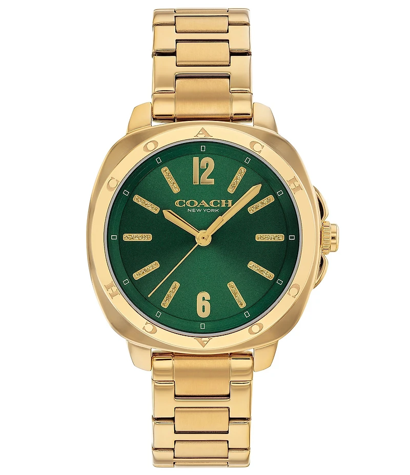 COACH Women's Kitt Quartz Analog Stainless Steel Bracelet Watch