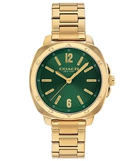 COACH Women's Kitt Quartz Analog Stainless Steel Bracelet Watch