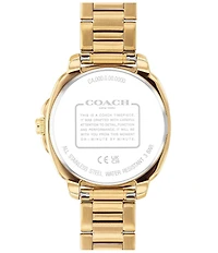 COACH Women's Kitt Quartz Analog Stainless Steel Bracelet Watch
