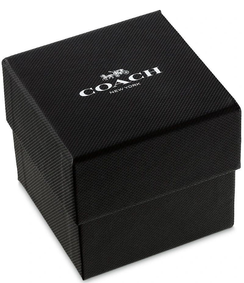COACH Women's Kitt Quartz Analog Stainless Steel Bracelet Watch