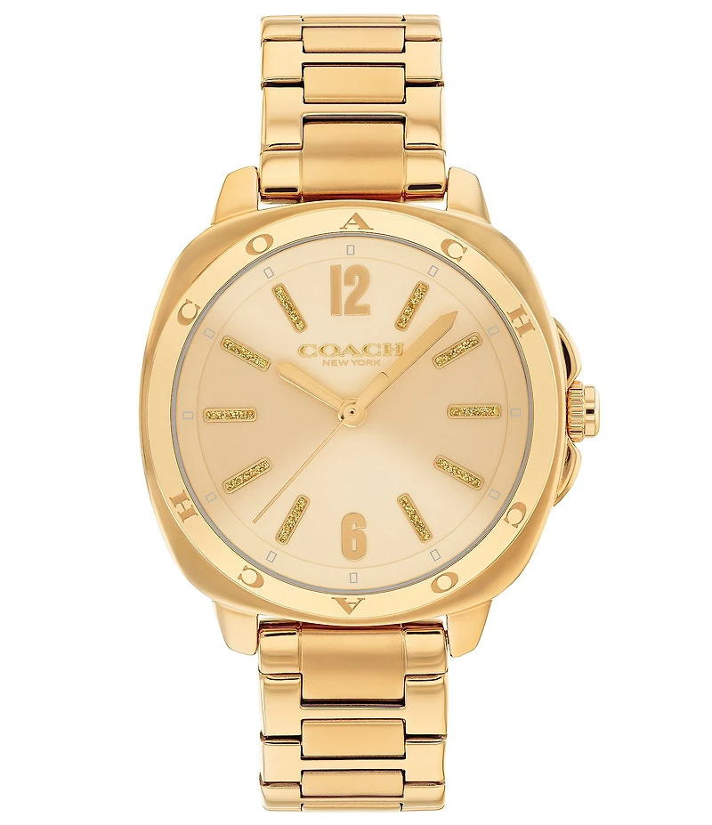 COACH Women's Kitt Quartz Analog Stainless Steel Bracelet Watch