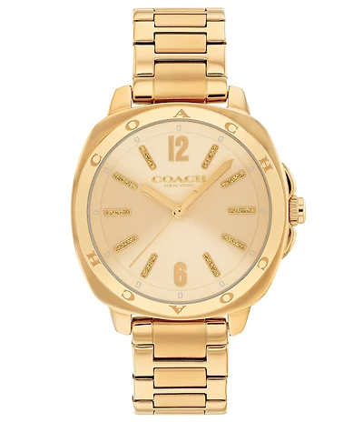 COACH Women's Kitt Quartz Analog Stainless Steel Bracelet Watch