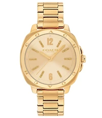 COACH Women's Kitt Quartz Analog Stainless Steel Bracelet Watch