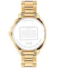 COACH Women's Kitt Quartz Analog Stainless Steel Bracelet Watch