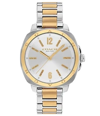 COACH Women's Kitt Quartz Analog Stainless Steel Bracelet Watch