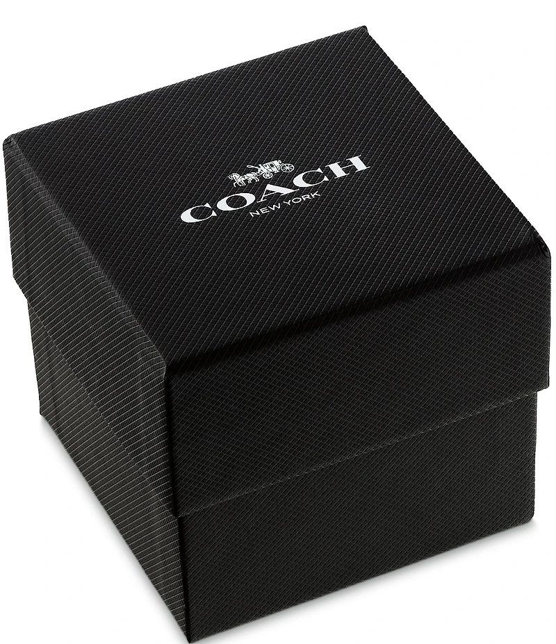 COACH Women's Kitt Quartz Analog Stainless Steel Bracelet Watch