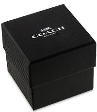 COACH Women's Kitt Quartz Analog White Ceramic Bracelet Watch