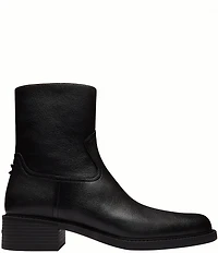 COACH Women's Leather Pointed Toe Booties