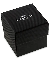 COACH Women's Mara Quartz Analog Canvas Strap Watch