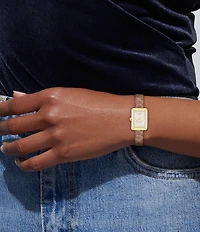 COACH Women's Mara Quartz Analog Canvas Strap Watch