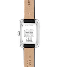 COACH Women's Mara Quartz Analog Leather Strap Watch