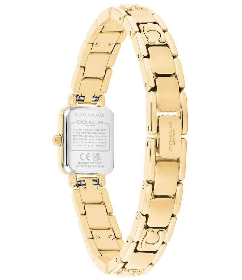 COACH Women's Mara Quartz Analog Stainless Steel Bracelet Watch