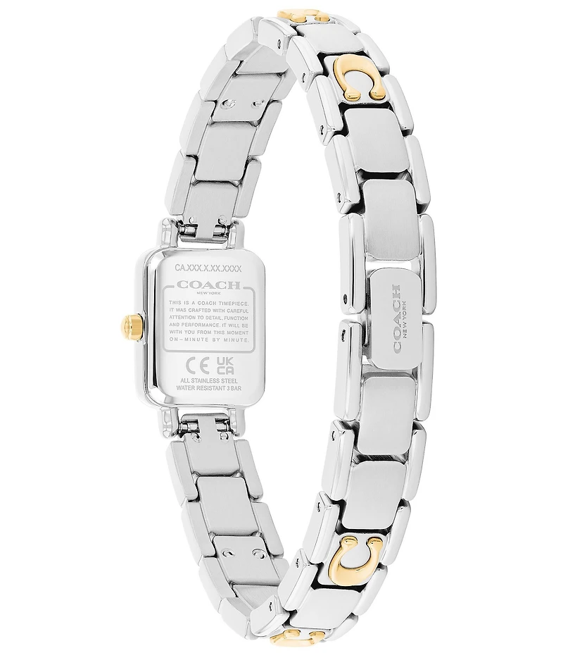 COACH Women's Mara Quartz Analog Stainless Steel Bracelet Watch