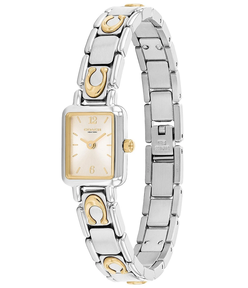 COACH Women's Mara Quartz Analog Stainless Steel Bracelet Watch