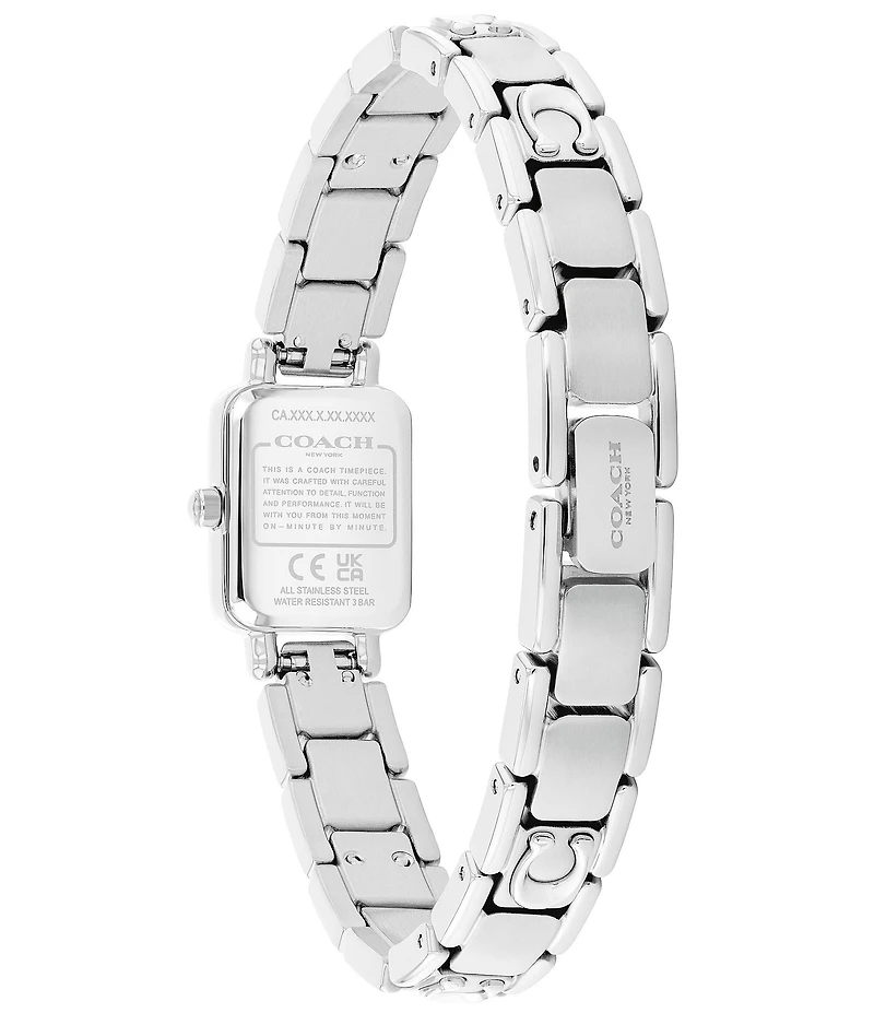 COACH Women's Mara Quartz Analog Stainless Steel Bracelet Watch