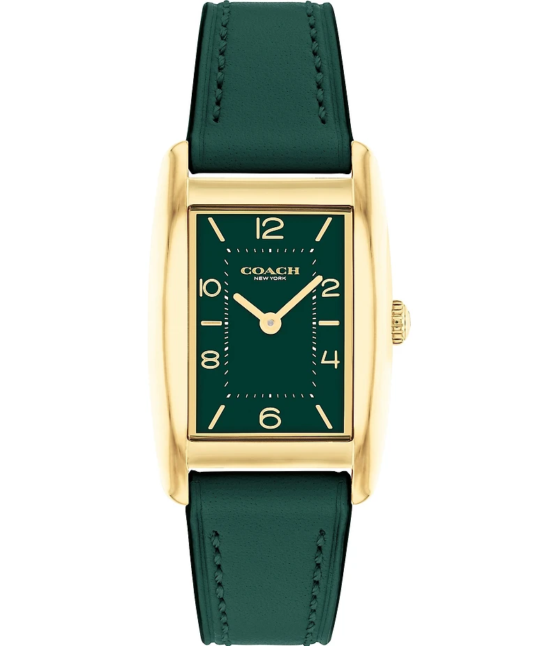 COACH Women's Reese Quartz Analog Leather Strap Watch
