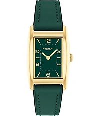 COACH Women's Reese Quartz Analog Leather Strap Watch